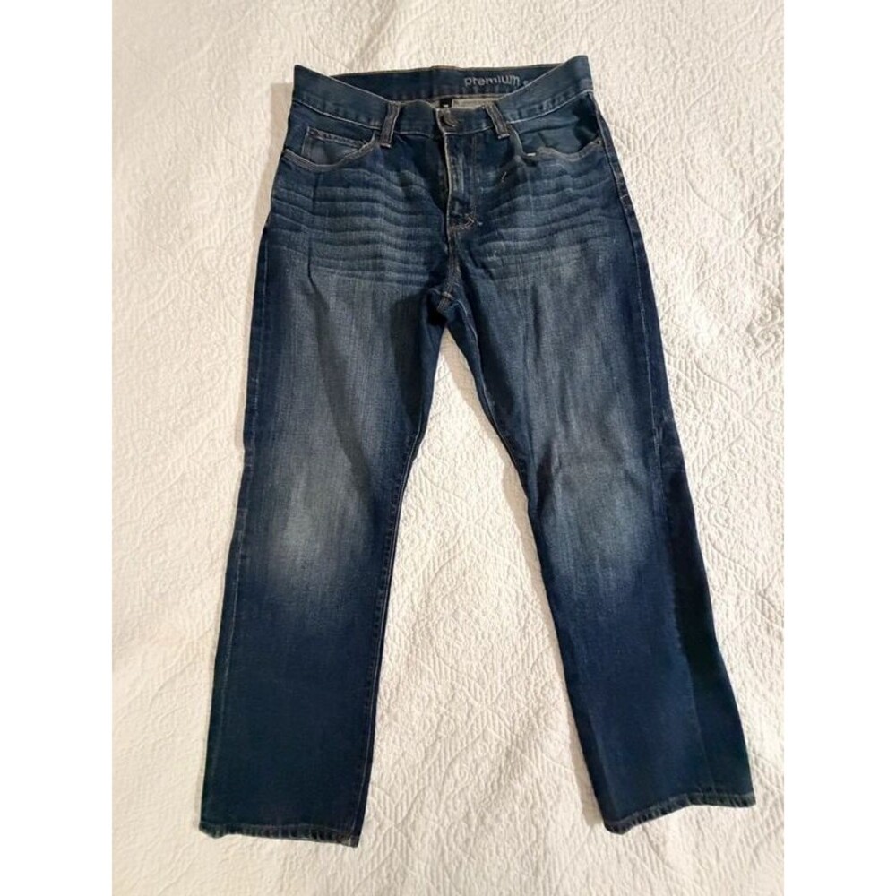 Vintage 90s Gap Grunge Straight Leg Denim Skater Jeans 30x30 Unisex